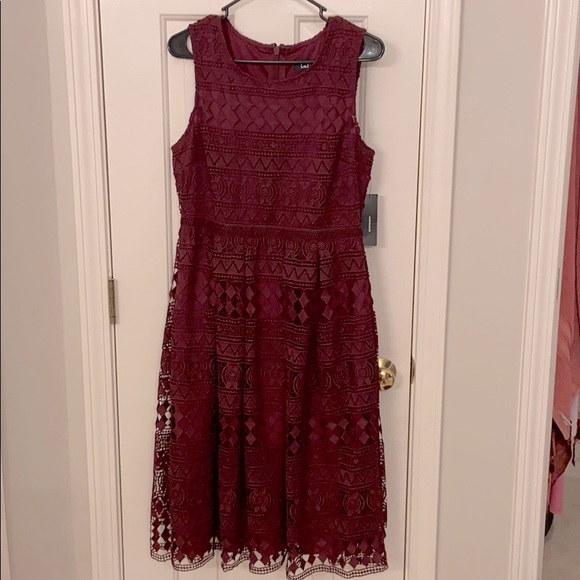 Midi Dress (Purple Plum) - Picture 2 of 5